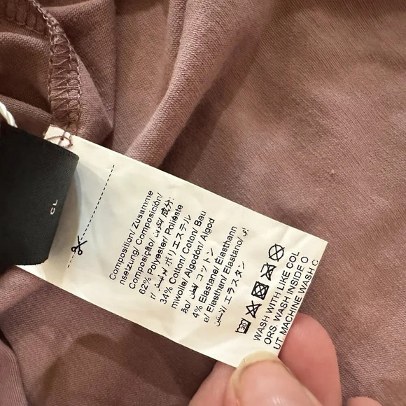 NWT Emery Rose Boutique Button Placard Blush Tank Top - size small - Picture 9 of 9